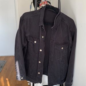 Brandy Melville Black Jean Jacket